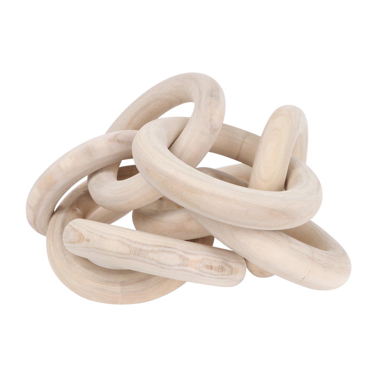 7Penn Wood Chain Link Decor - Small or Large Decorative Chain Coffee Table Decor